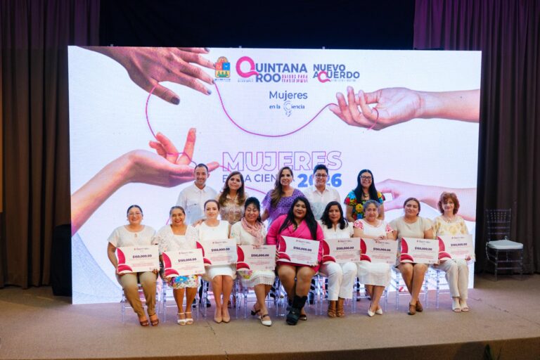 Mara Lezama da financiamiento a 10 proyectos de investigación del programa “Mujeres en la Ciencia 2026”