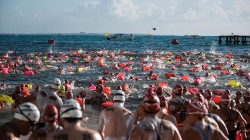 Mara Lezama da salida a “El Cruce”, competencia de aguas abiertas de talla mundial