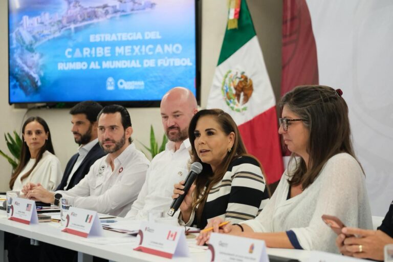 Mara Lezama presenta a diplomáticos las acciones que Quintana Roo realiza rumbo al Mundial 2026