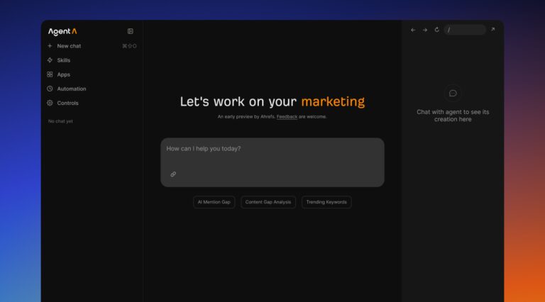 Ahrefs lanza el agente de IA “Agent A” para la nueva era del marketing