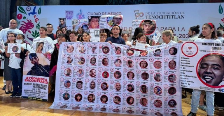 CIDH advierte complicidad de autoridades con el crimen organizado en desapariciones; reporta más de 128 mil desaparecidos