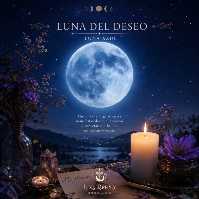 Luna del Deseo: la energía de la Luna Azul ilumina mayo de 2026, según Luna Bruxa