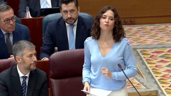 Reabre Isabel Díaz Ayuso polémica con Claudia Sheinbaum por el Huei Tzompantli y el mestizaje