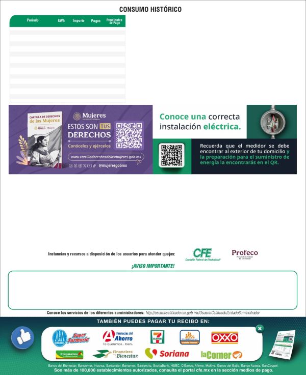 La CFE se suma a la difusión de la cartilla de derechos de las mujeres