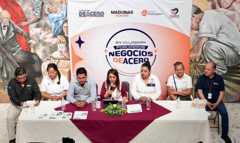 Fundación DEACERO, Fundación ProEmpleo y el Gobierno Municipal de Villagrán presentan “Emprendimientos DEACERO”, iniciativa para fortalecer la economía familiar