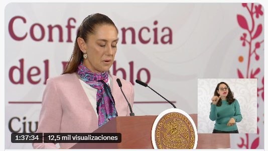 Se destinan cerca de 12 mil mdp para evitar inundaciones: Claudia Sheinbaum