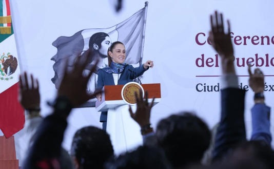 Dice Claudia Sheinbaum que relación con EU tiene tensiones pero está bien