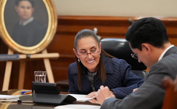 Sostuvo Claudia Sheinbaum una llamada con su homólogo estadounidense Donald Trump