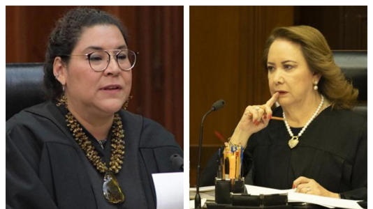 Yasmín Esquivel y Lenia Batres confrontan posturas por caso fiscal