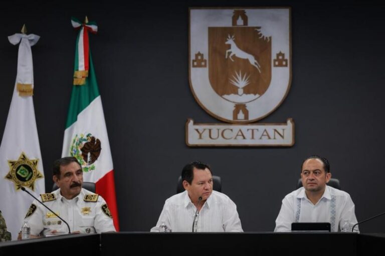 Díaz Mena destaca la baja incidencia delictiva en Yucatán