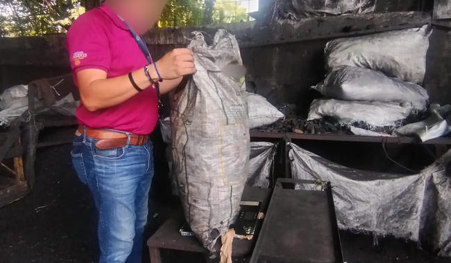 Aseguran 22 toneladas de carbón vegetal de origen ilegal en Tabasco
