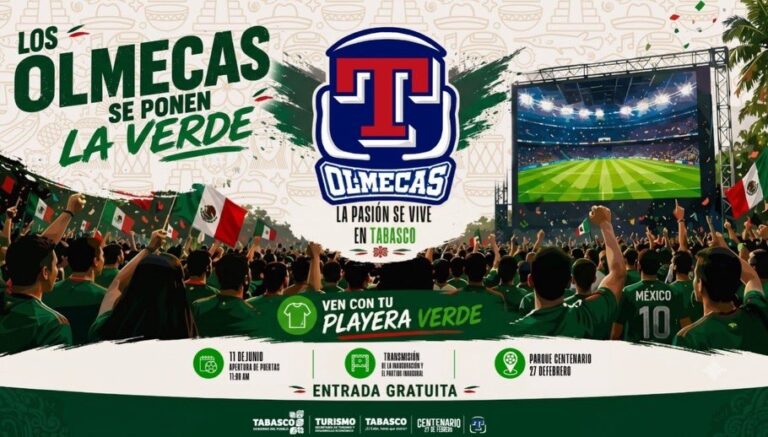 Gobierno de Tabasco transmitirá los partidos de México en el Estadio Centenario