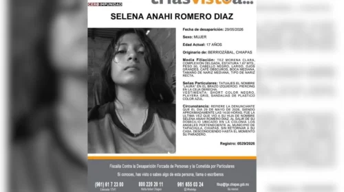 Hallan sin vida a Selena Anahí, joven desaparecida en Tapachula