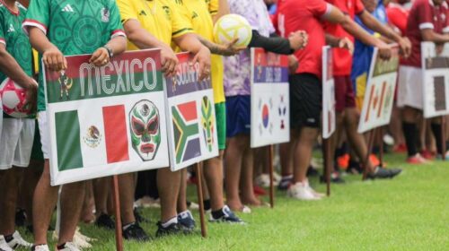 Inauguran Mundialito en el Cereso de Mérida