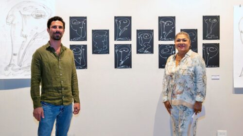 Inauguran la exposición artística “El Origen del Trazo” en Cozumel