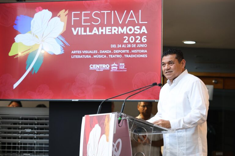 Javier May inaugura el Festival Villahermosa 2026; contará con 57 eventos gratuitos