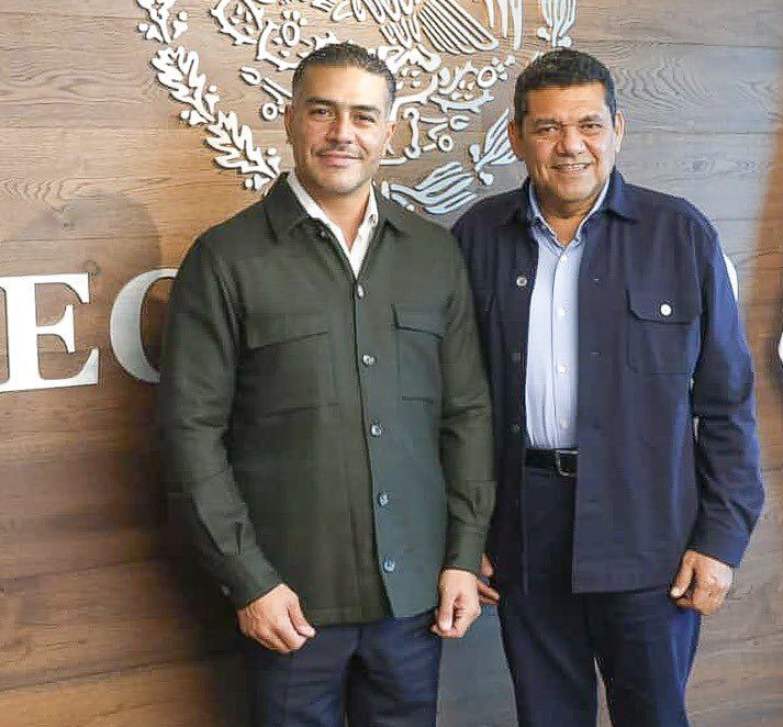 Javier May se reúne con Omar García Harfuch para reforzar la estrategia de seguridad en Tabasco