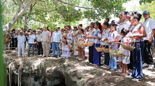 Lanzan "Cenote Siete Bocas" en Tizimín para impulsar el turismo comunitario