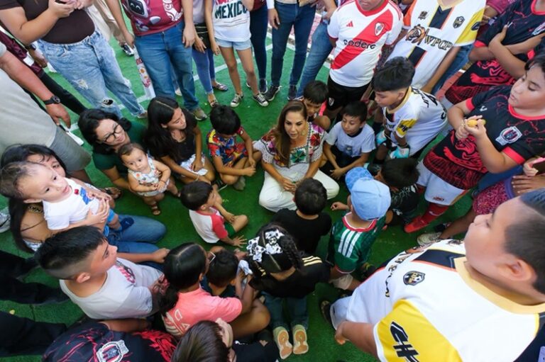 Mara Lezama entrega el renovado parque “Las Iguanas” en Chetumal
