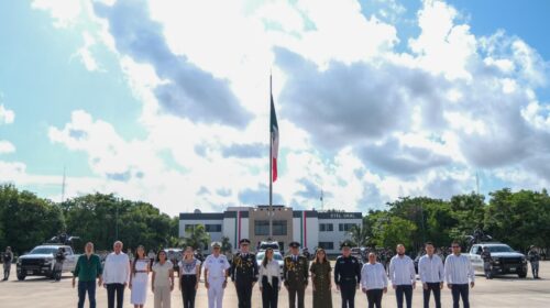 Mara Lezama reconoce labor de la Guardia Nacional en su séptimo aniversario