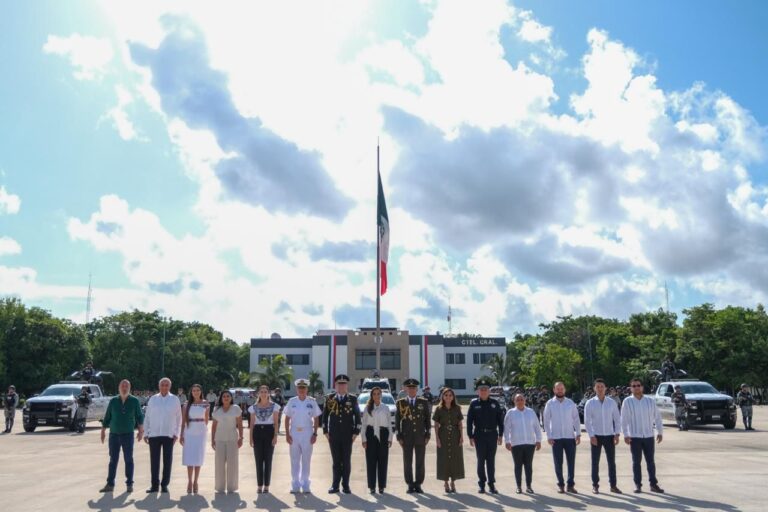 Mara Lezama reconoce labor de la Guardia Nacional en su séptimo aniversario