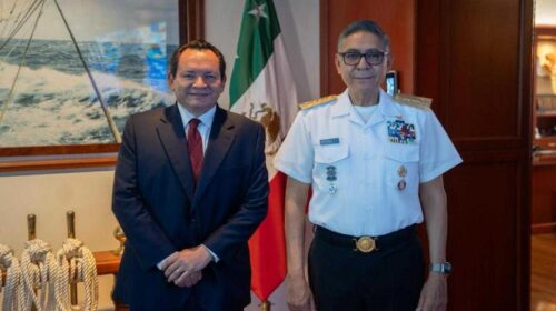 Revisan avances de la ampliación y modernización del Puerto de Progreso