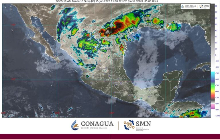 Se prevén lluvias intensas en Coahuila, Nuevo León y Tamaulipas