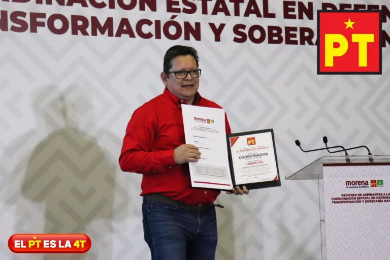 Sobrino de Layda Sansores se inscribe como aspirante a la gubernatura de Campeche