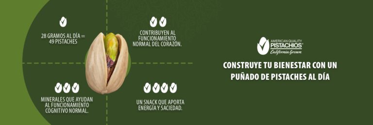 American Pistachio Growers destaca los beneficios nutricionales del pistache para el bienestar diario