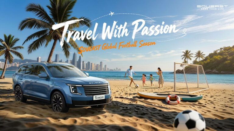 El SOUEAST S08 DM ofrece “autonomía extra” para los viajes de los aficionados al fútbol