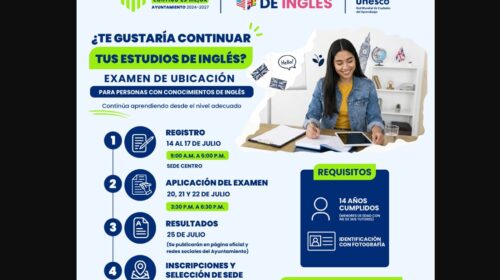 Academia Municipal de Inglés en Mérida busca nuevos alumnos: fechas y requisitos de inscripción