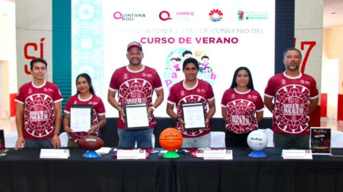 Alianza deportiva en Quintana Roo: Lanzan el curso de verano “Baaxlo’ob Paalalo’ob 2026”