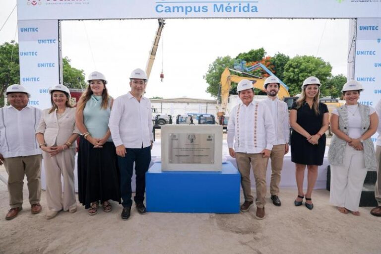 Arranca construcción del campus UNITEC Mérida; detonará la educación superior en Yucatán