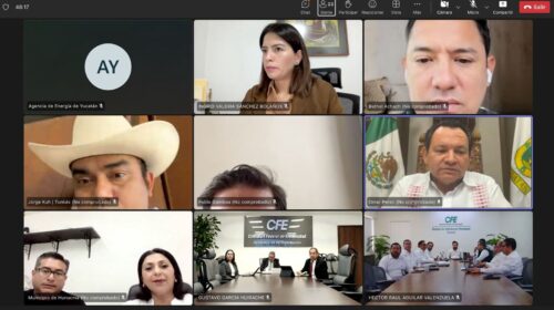 CFE y Gobierno de Yucatán dan seguimiento a plan de inversiones