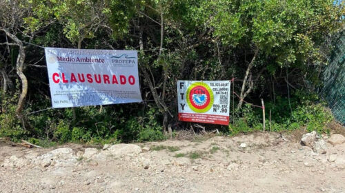 Clausuran obras del proyecto inmobiliario "Las Dunas" en Chuburná Puerto