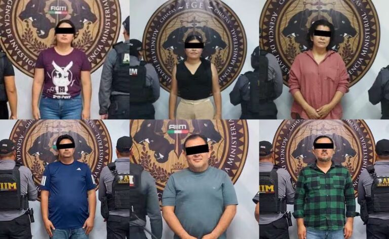Detienen a seis funcionarios de Chiapas por desvío de recursos y corrupción