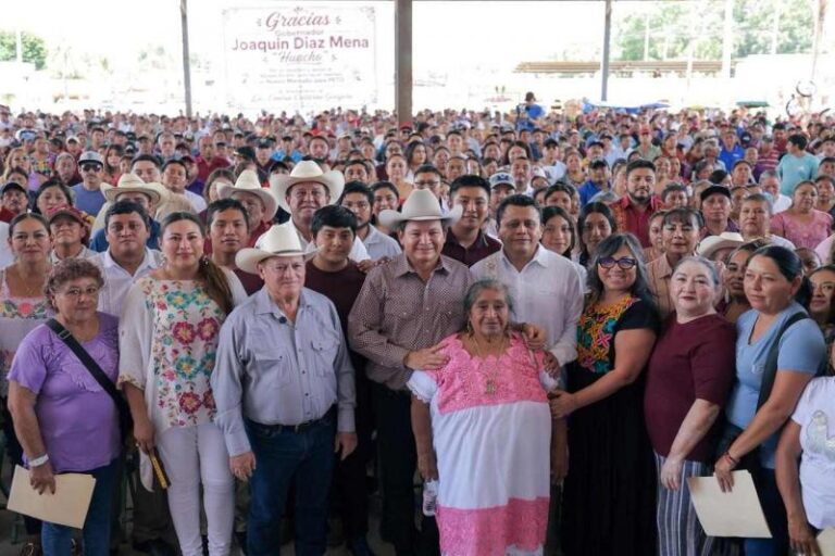 Díaz Mena invierte más de 11.7 mdp para impulsar el campo en Maní y Peto