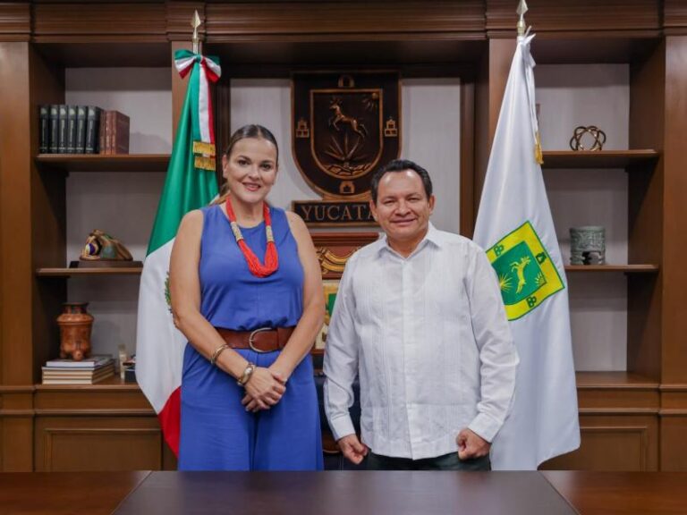 Díaz Mena y Cecilia Patrón fortalecen la coordinación para impulsar proyectos estratégicos en Mérida