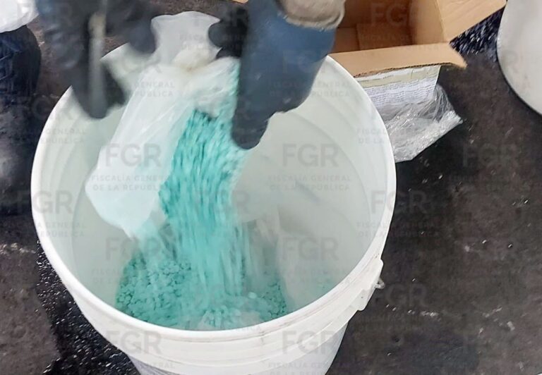 FGR destruye más de mil pastillas de fentanilo aseguradas en Yucatán