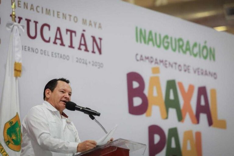 Inauguran el Campamento de Verano ‘Báaxal Paal 2026‘ en Yucatán