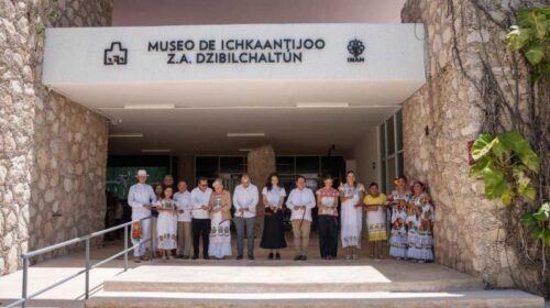Inauguran el Museo de Ichkaantijoo en Dzibilchaltún, Yucatán