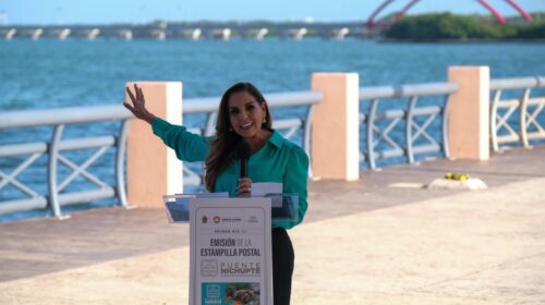 Inmortalizan al Puente Nichupté con la emisión de un timbre postal conmemorativo