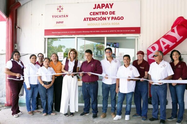Japay abre nuevo módulo para atender a más de 40 mil usuarios del sur de Mérida