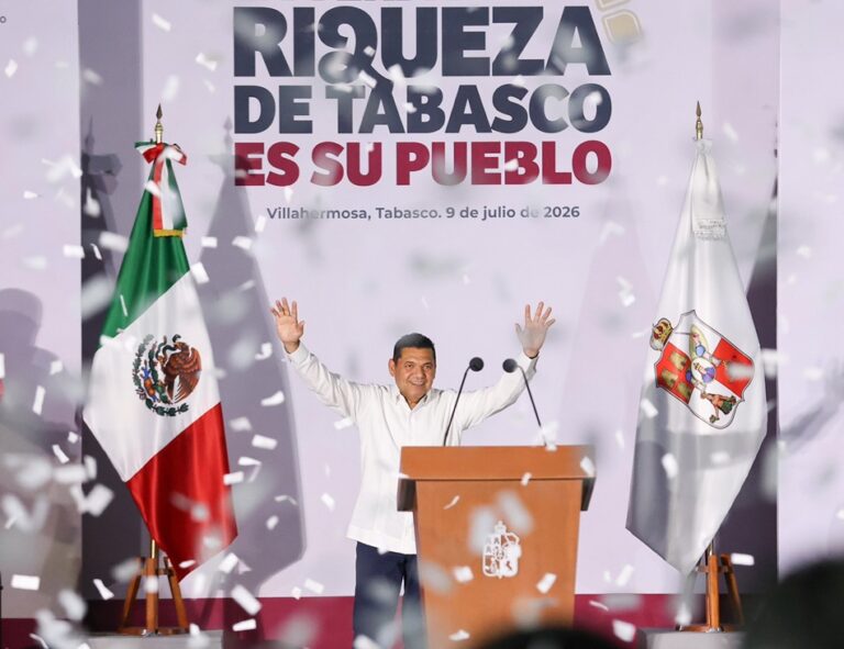 “Nuestra riqueza no está en el petróleo, sino en la gente”: Javier May encabeza ‘Encuentro con el Pueblo‘