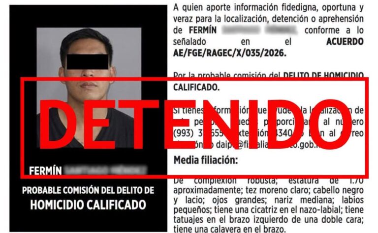 Recapturan a Fermín “N”, multihomicida que escapó del penal CRESET