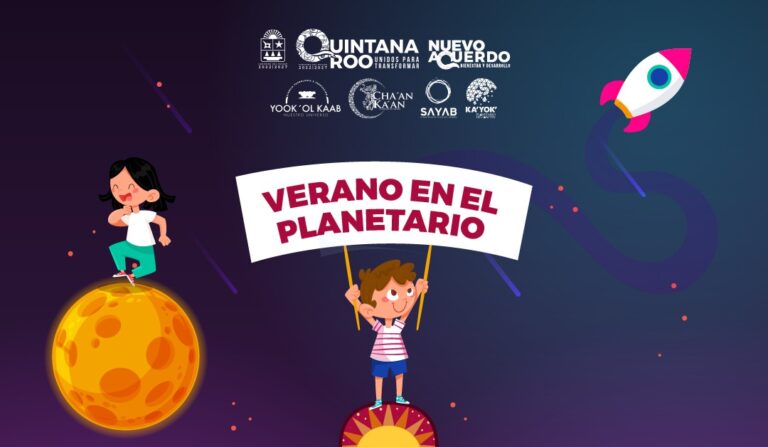 Red de Planetarios de Quintana Roo abre inscripciones para sus cursos de verano