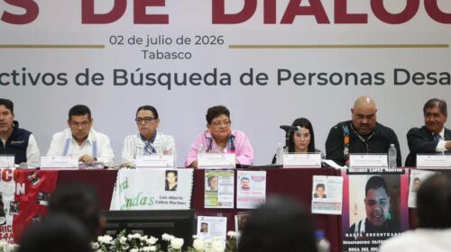 Segob y FGR se reúnen con colectivos de búsqueda en Tabasco