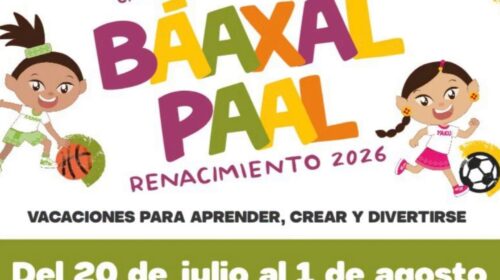 Yucatán abre inscripciones para el campamento de verano ‘Báaxal Paal 2026‘