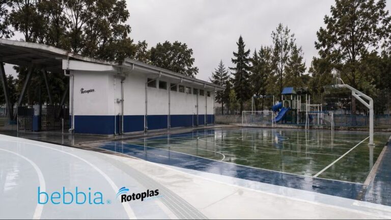 Rotoplas y bebbia donarán sistemas de captación de lluvia en deportivos públicos de la CDMX