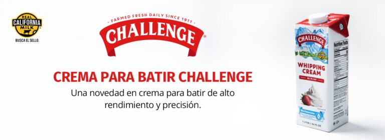 Challenge Whipping Cream: Una novedad de alto rendimiento y precisión